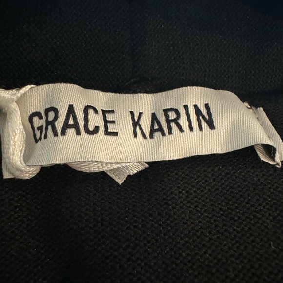 NWT GRACE KARIN Women's Open Front Cardigan Long Knitted Sweaters w/Pockets, XL - Picture 9 of 11